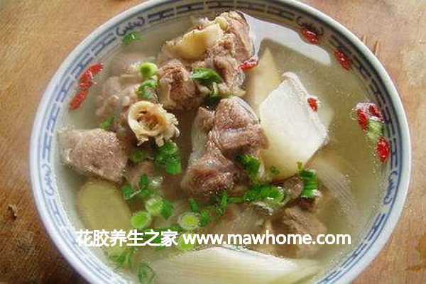 黃芪花膠煲羊肉
