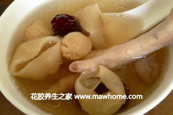 黨參花膠燉鳳爪