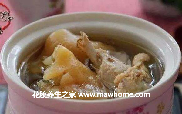 西洋參魚膠燉雞
