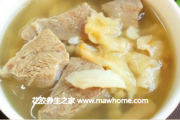 花膠燉瘦肉的做法