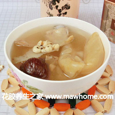 花膠淮山補元湯