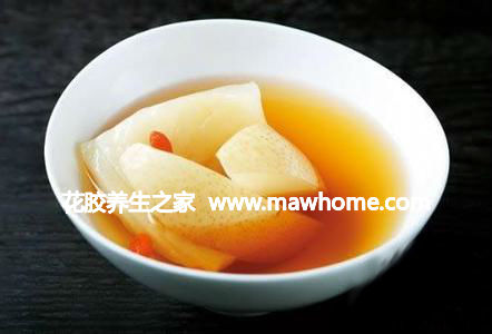 花膠燉雪梨