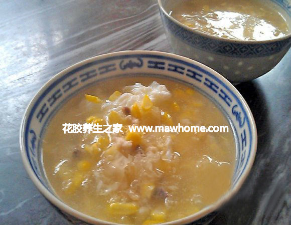花膠雪耳玉米羹