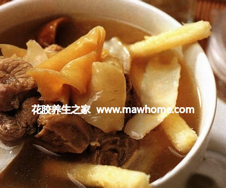 花膠玉竹漂漂湯的食用方法