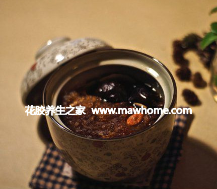 紅棗燉花膠的食用方法