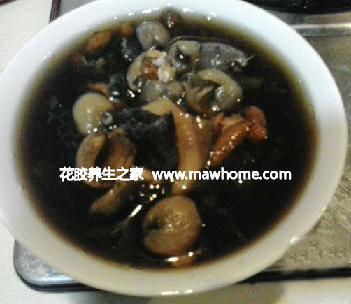 花膠桂圓燉海參