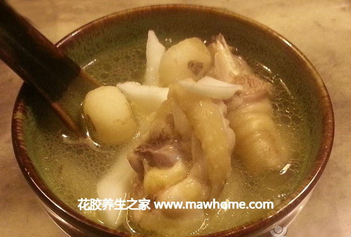 椰子花膠湯的做法