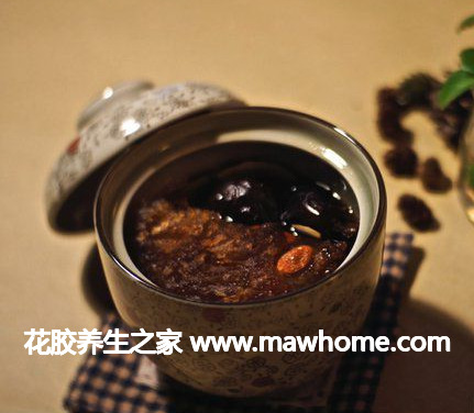 紅棗燉花膠的食用方法