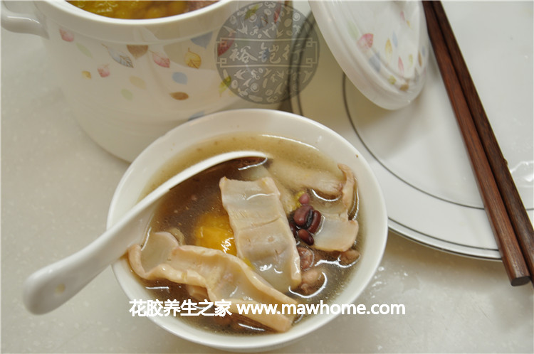 紅豆枇杷燉花膠的食用方法