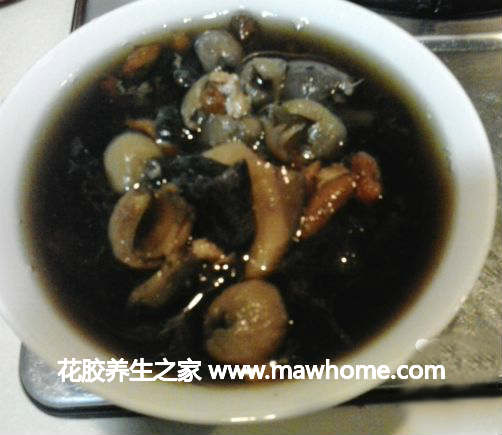 花膠桂圓燉海參
