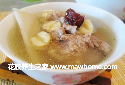 黃花膠雪蓮養顏湯