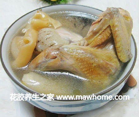 鷓鴣燉花膠的做法