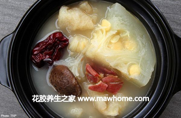 冬瓜魚膠湯