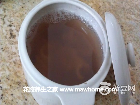 冰糖蓮子花膠的做法