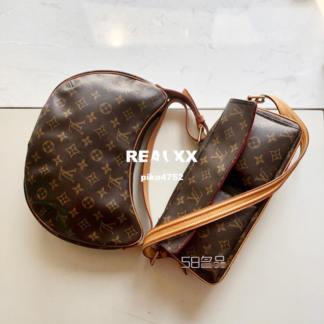 lv中古包分享,經典小號駱駝包和豌豆包合集,lv老花三用包