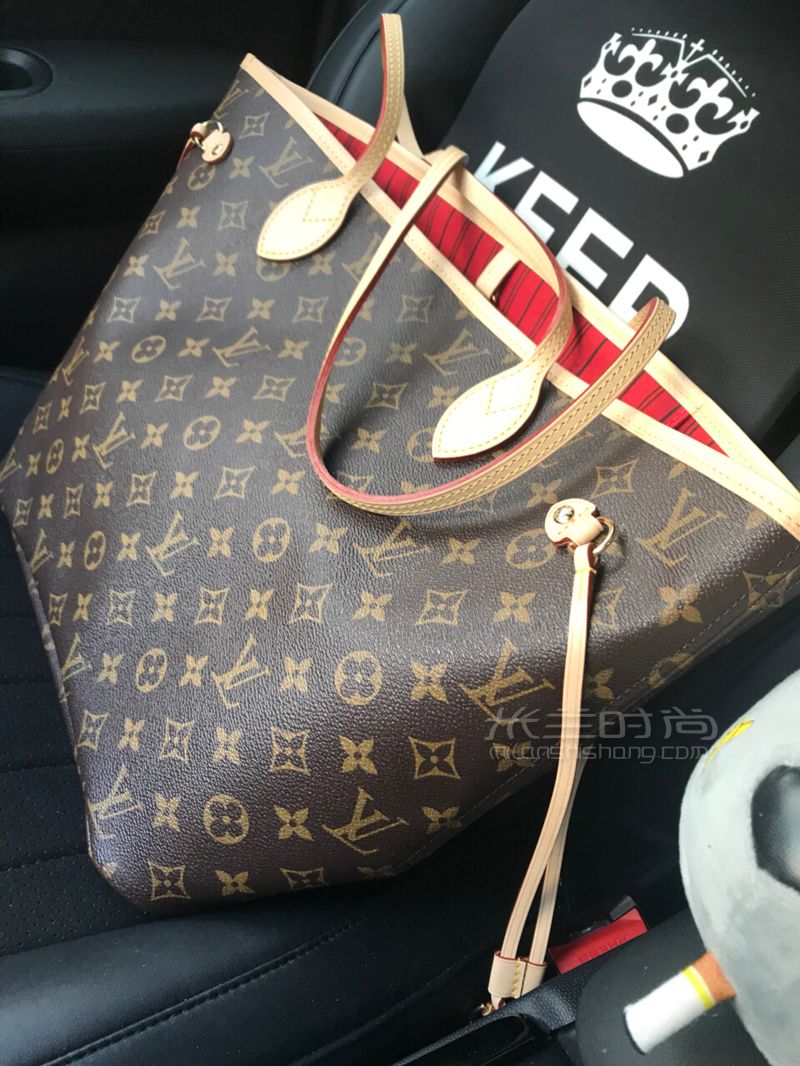 lv包評測neverfull子母包購物袋內包怎么改造？ 一包多用攻略 (2)