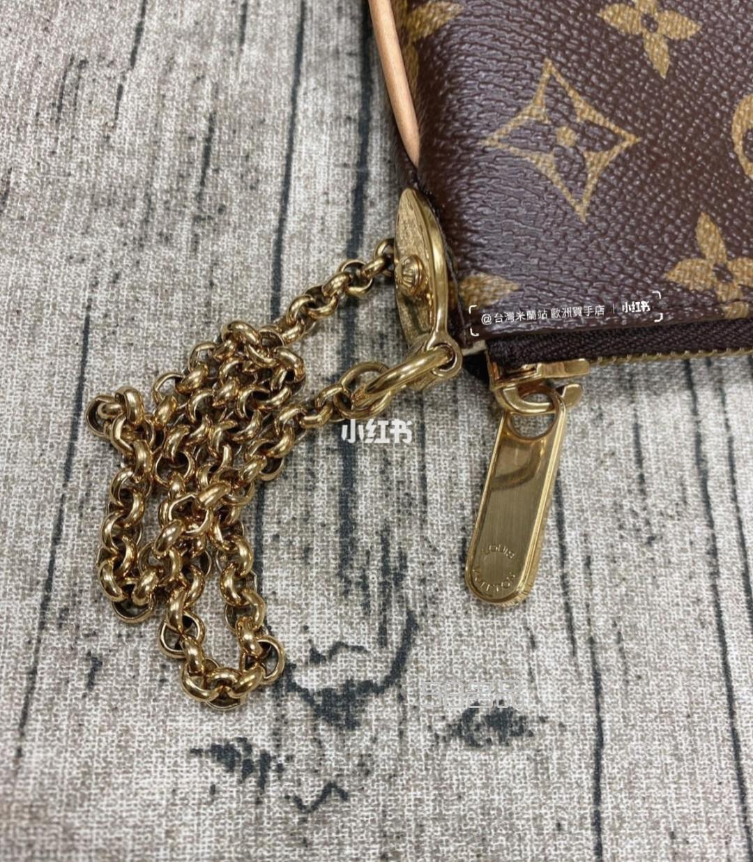 來講講LV M60094金牌限量麻將包,lv m款錢包